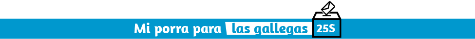Mi porra de las gallegas #25S